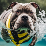 can american bully swim